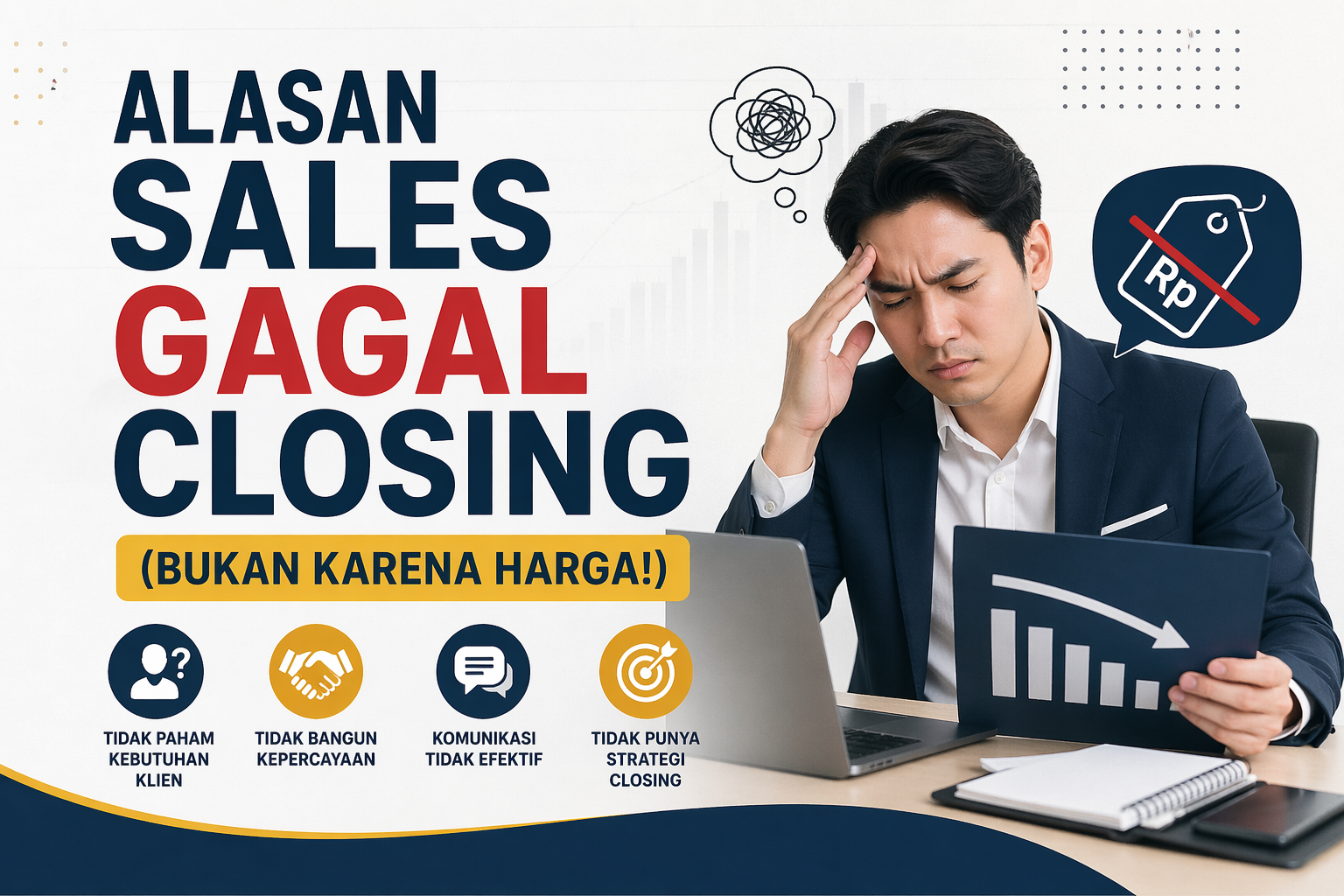 alasan sales gagal closing