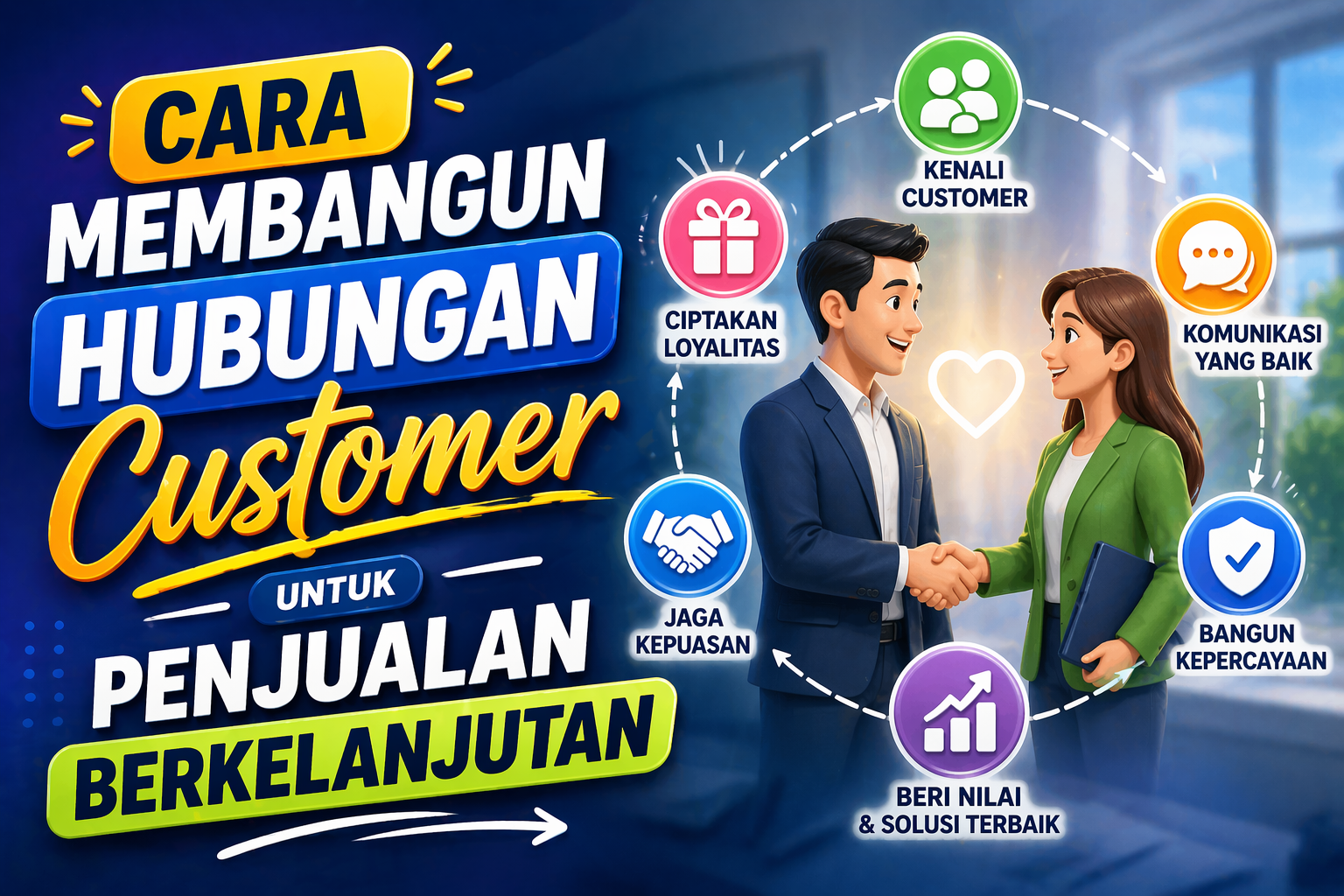 Cara Membangun Hubungan Customer untuk Penjualan Berkelanjutan