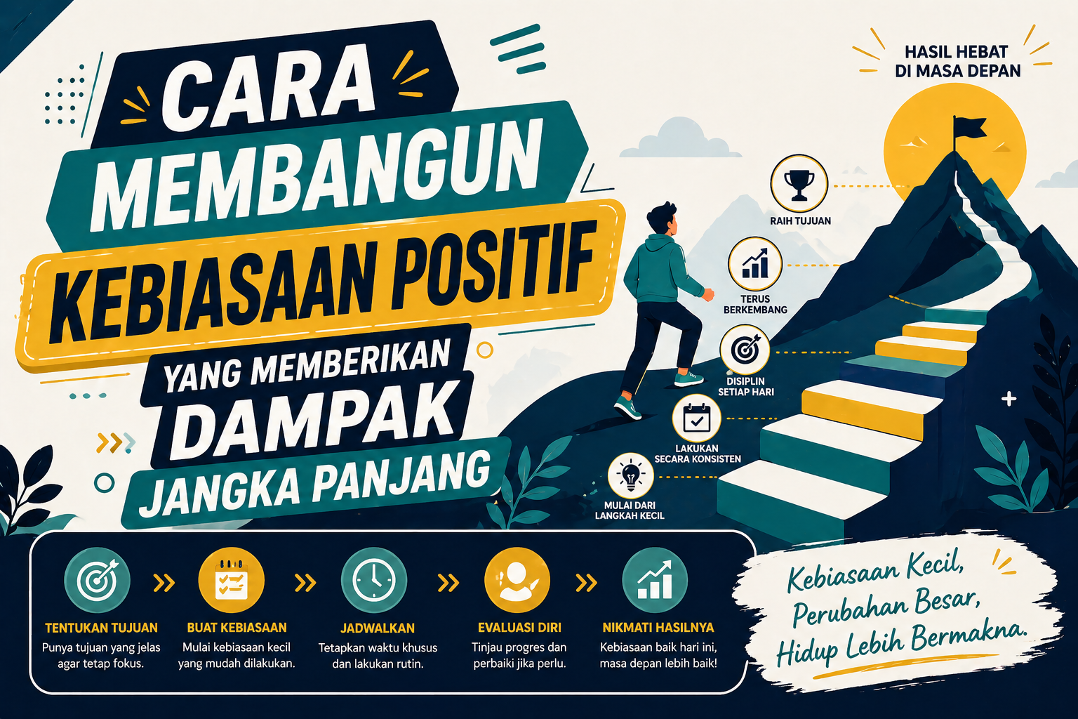 Cara Membangun Kebiasaan Positif yang Memberikan Dampak Jangka Panjang