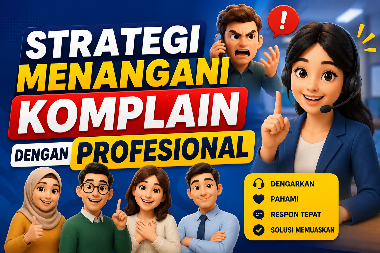 Strategi Menangani Komplain