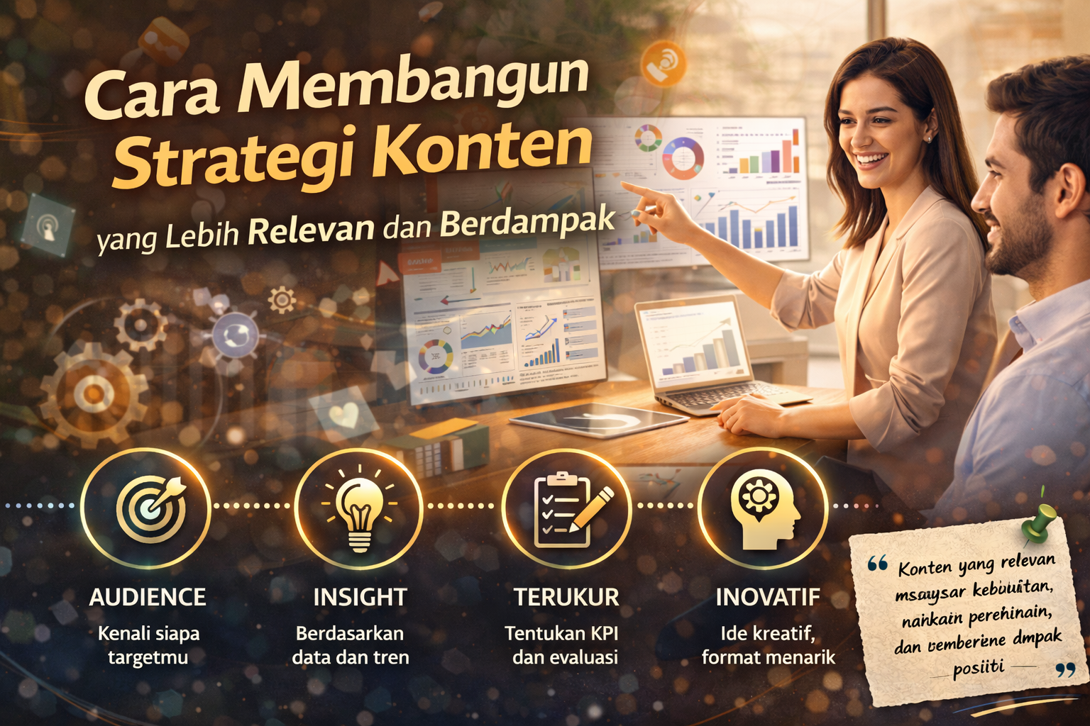 Cara Membangun Strategi Konten yang Lebih Relevan dan Berdampak