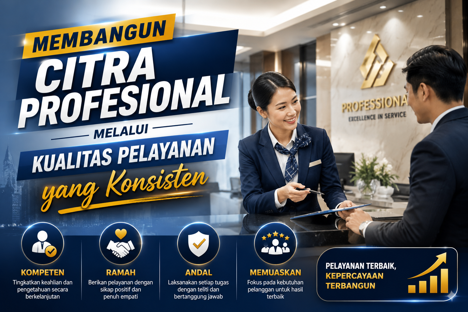 Membangun Citra Profesional Melalui Kualitas Pelayanan yang Konsisten