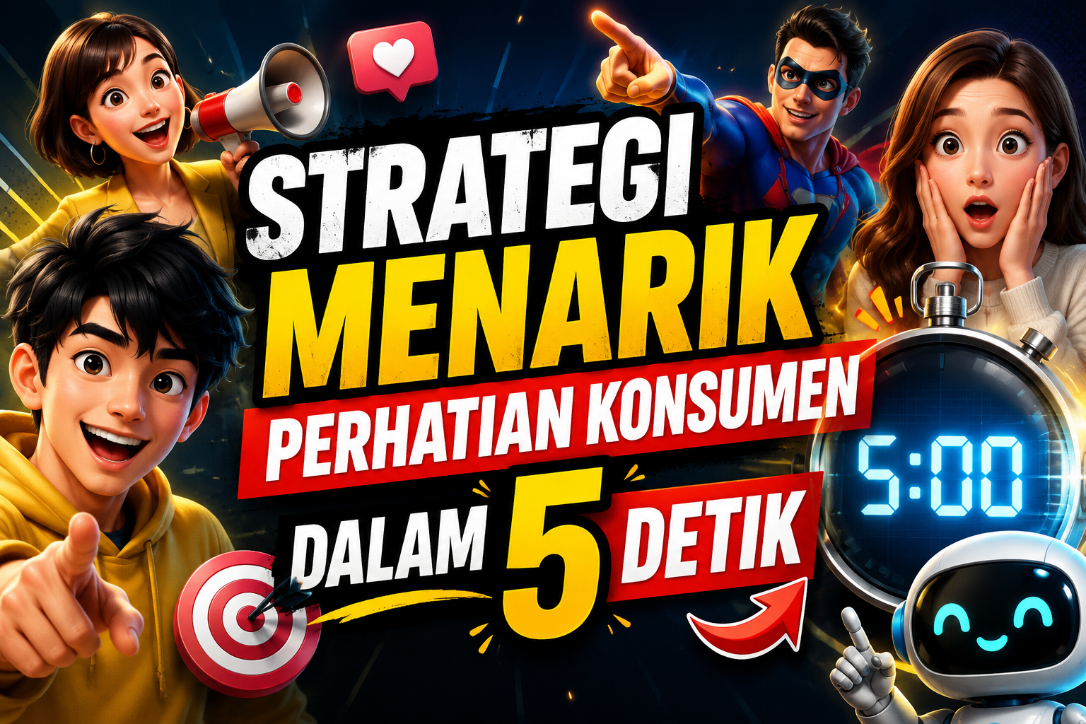 Strategi Menarik Perhatian Konsumen