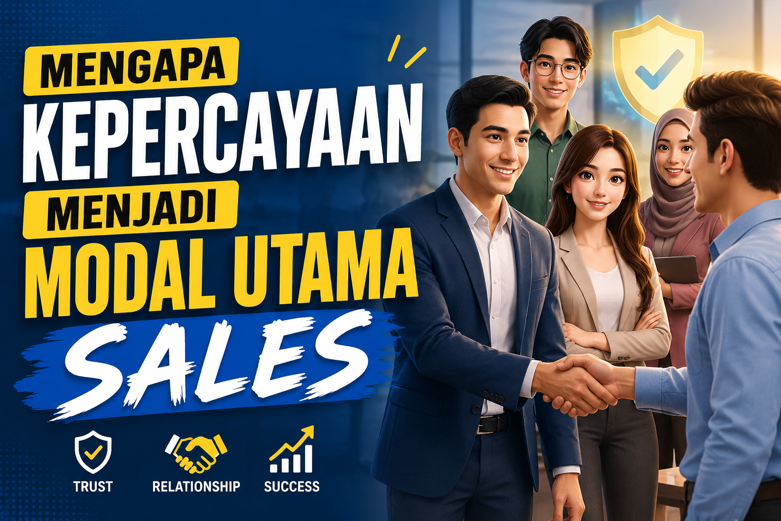 Kepercayaan Menjadi Modal Utama