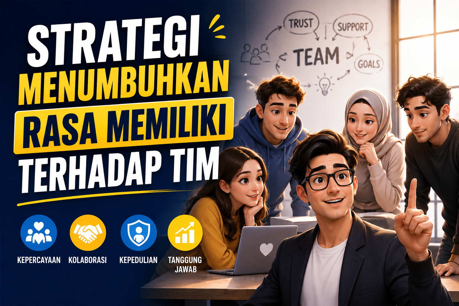 Strategi Menumbuhkan Rasa Memiliki