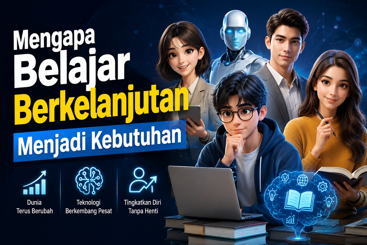 belajar berkelanjutan menjadi kebutuhan