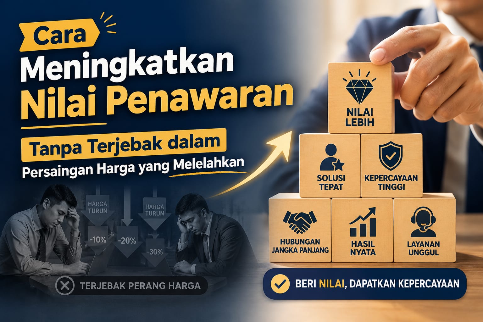 Cara Meningkatkan Nilai Penawaran Tanpa Terjebak dalam Persaingan Harga yang Melelahkan