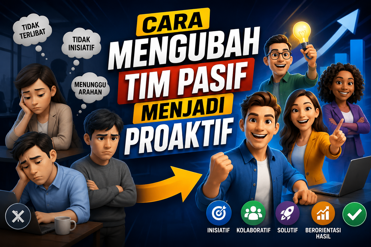 Mengubah Tim Pasif Menjadi Proaktif