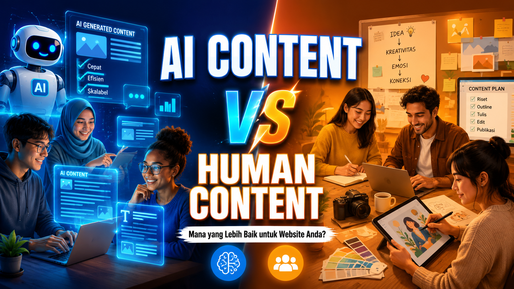 AI Content VS Human Content