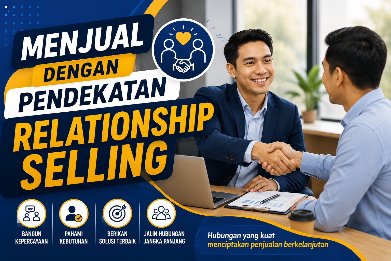 Menjual dengan Pendekatan Relationship Selling
