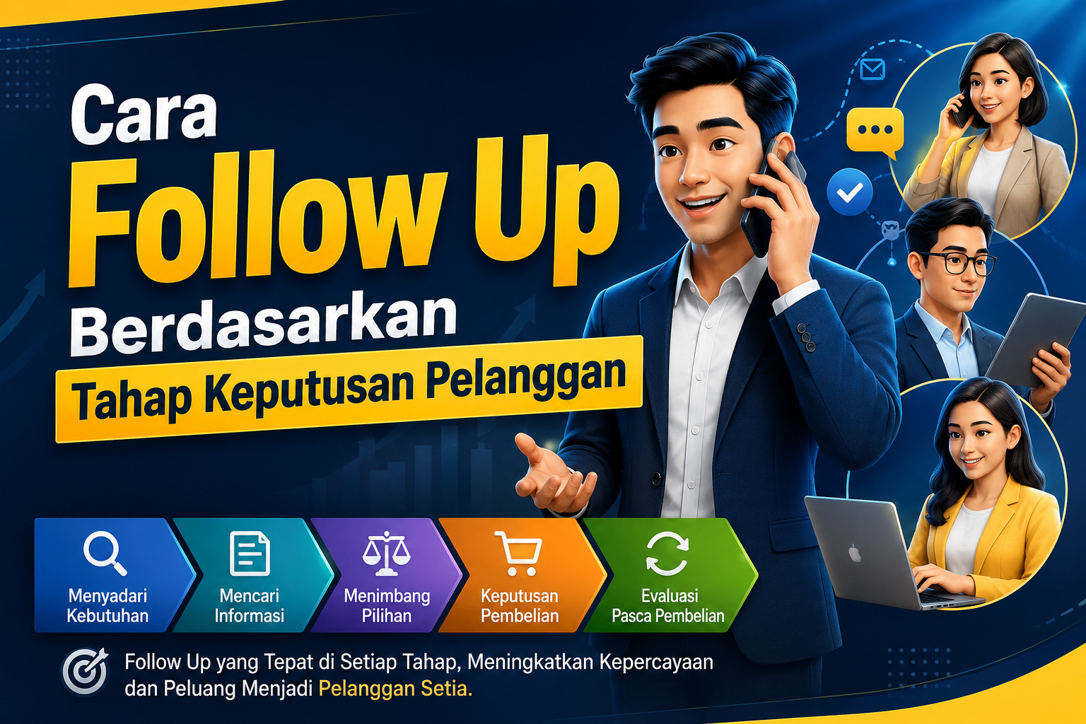Follow Up Berdasarkan Tahap Keputusan