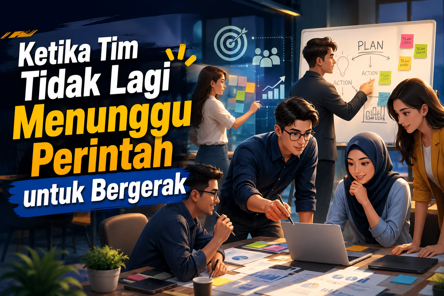 Tim Tidak Lagi Menunggu Perintah