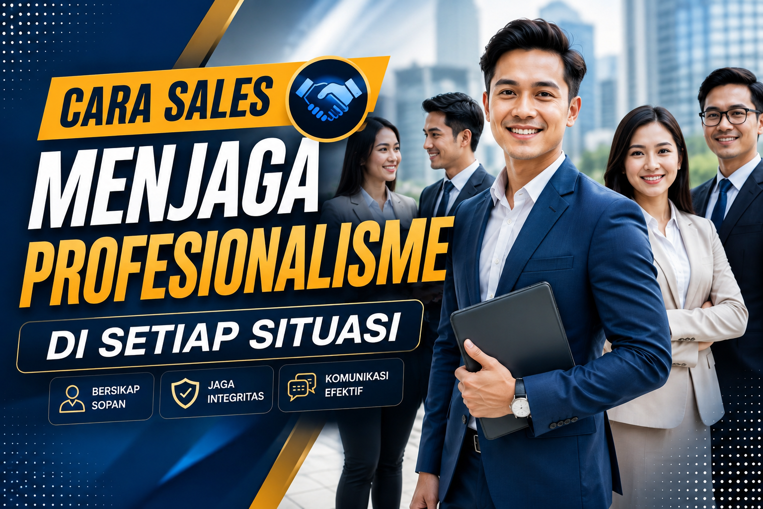 Cara Sales Menjaga Profesionalisme di Setiap Situasi