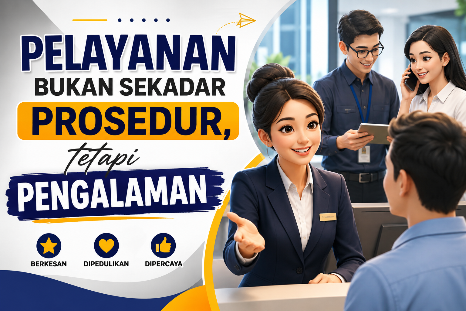 Pelayanan Bukan Sekadar Prosedur