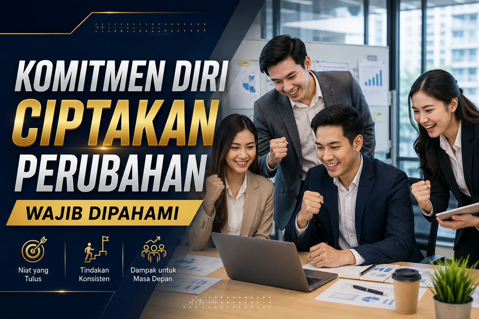 Komitmen Diri Ciptakan Perubahan