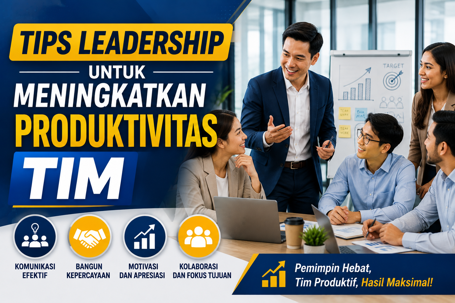 Tips Leadership untuk Meningkatkan Produktivitas