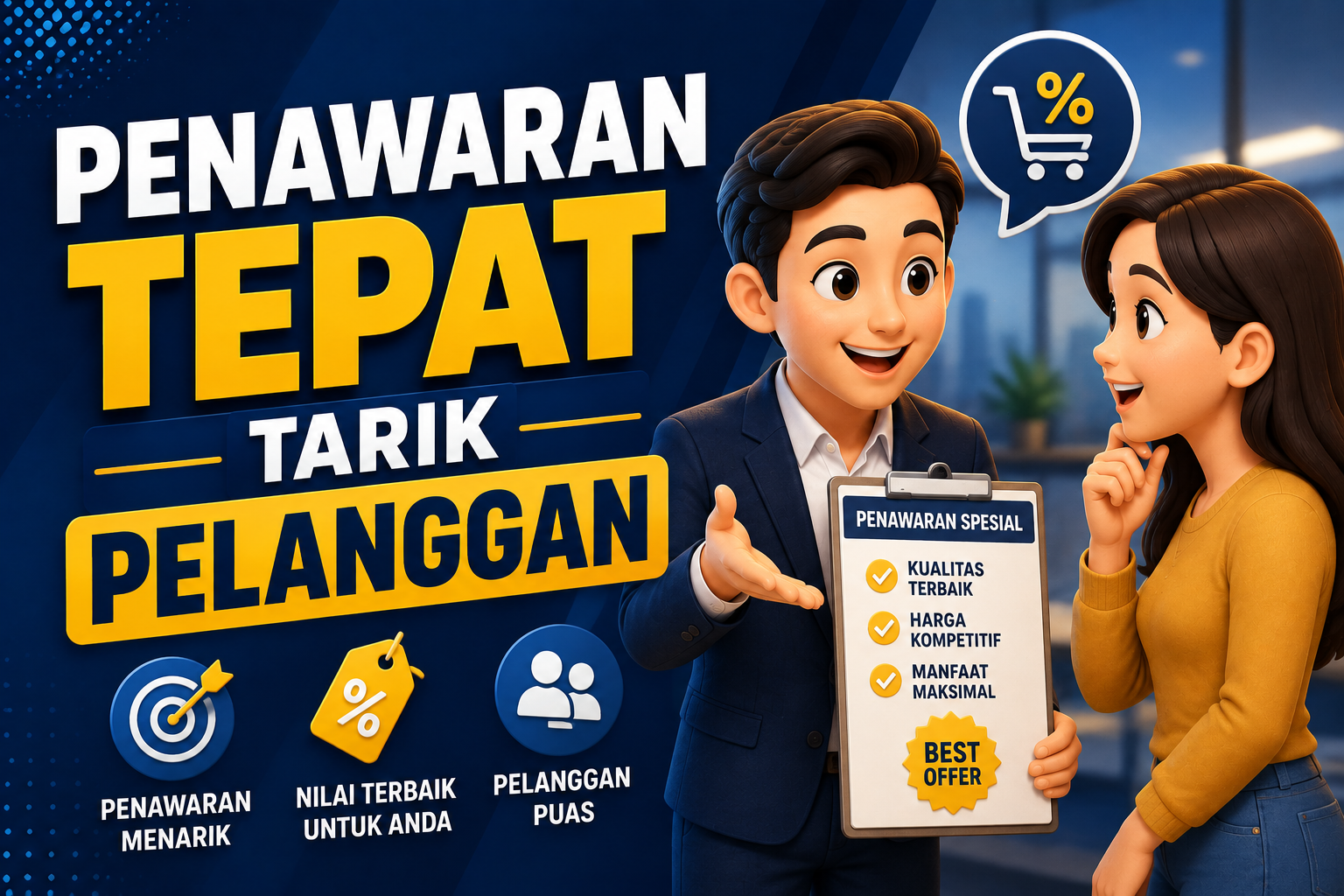 Penawaran Tepat Tarik Pelanggan