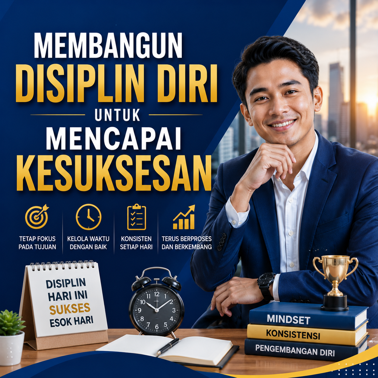 Disiplin Diri untuk Mencapai Kesuksesan
