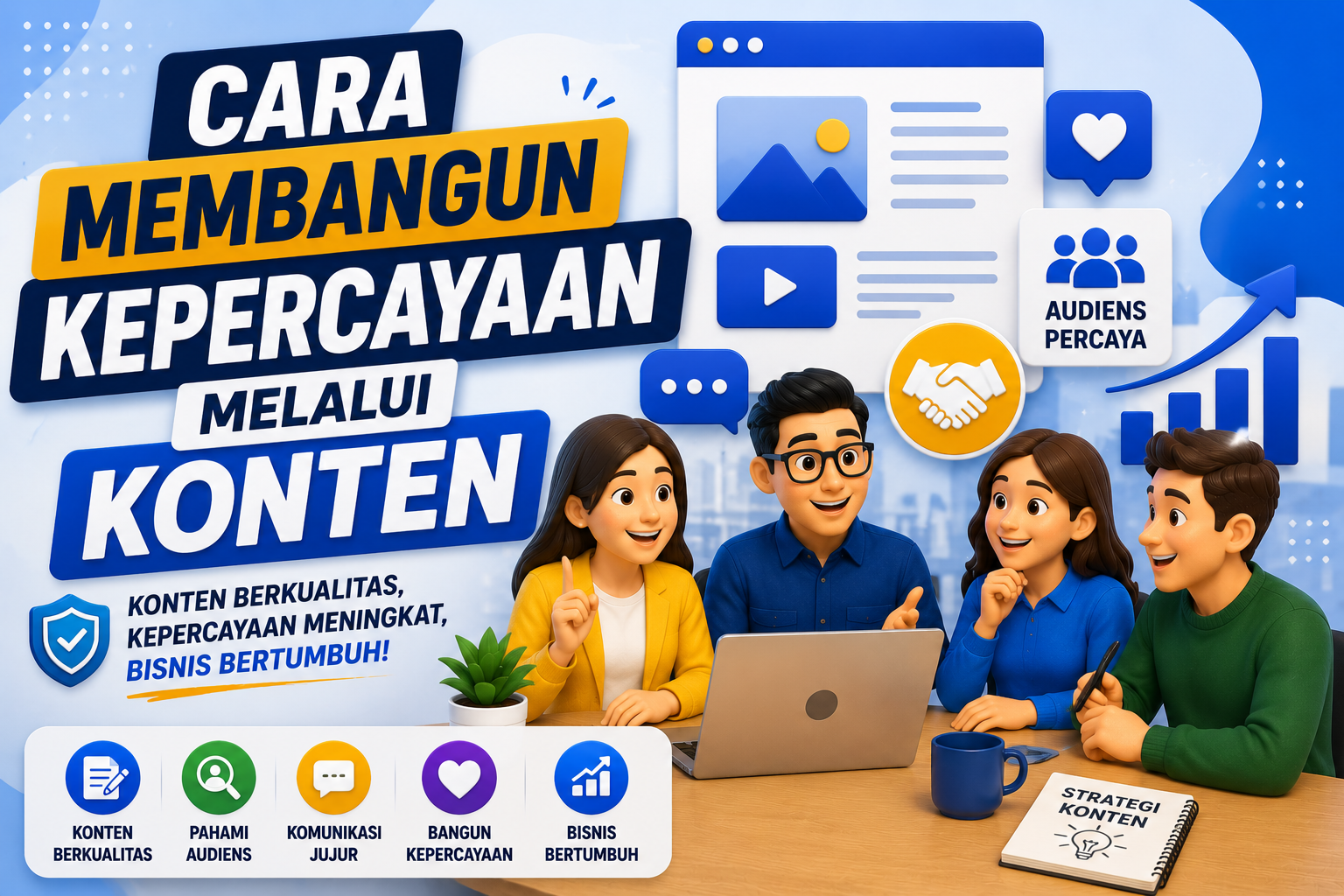 Cara Membangun Kepercayaan