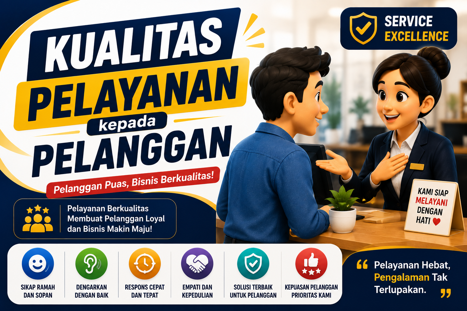 Kualitas Pelayanan kepada Pelanggan