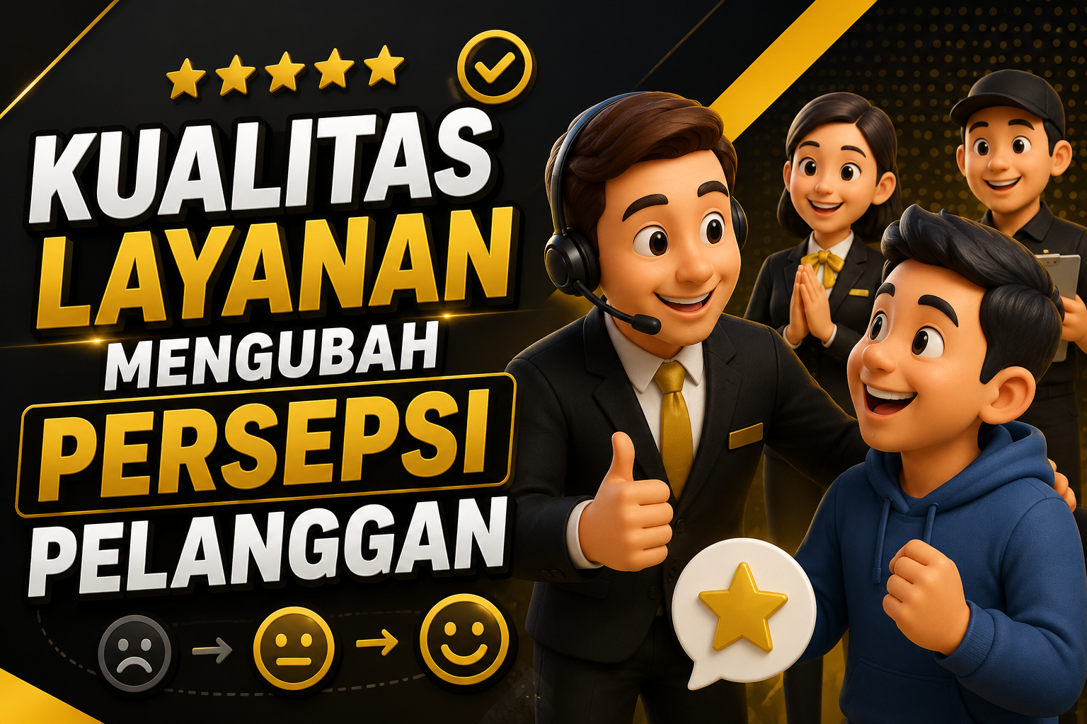 Kualitas Layanan Mengubah Persepsi Pelanggan