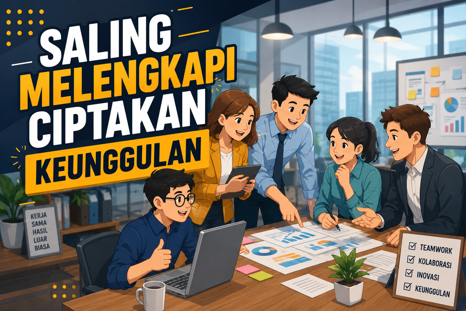Saling Melengkapi Ciptakan Keunggulan