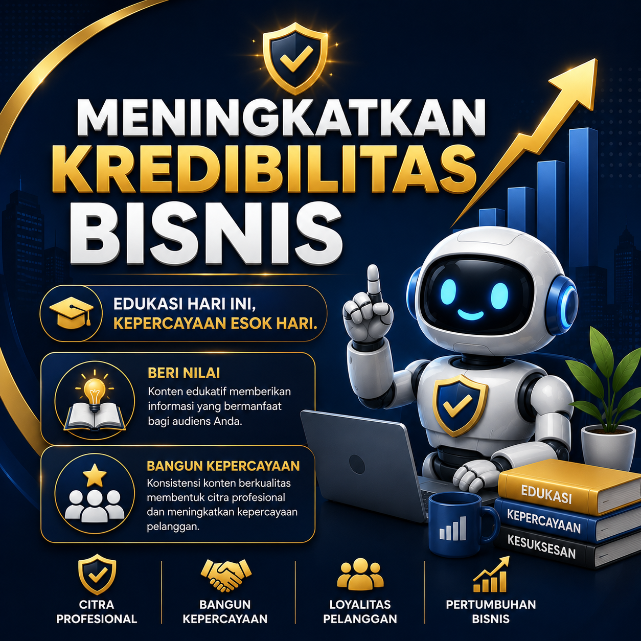 Meningkatkan Kredibilitas Bisnis