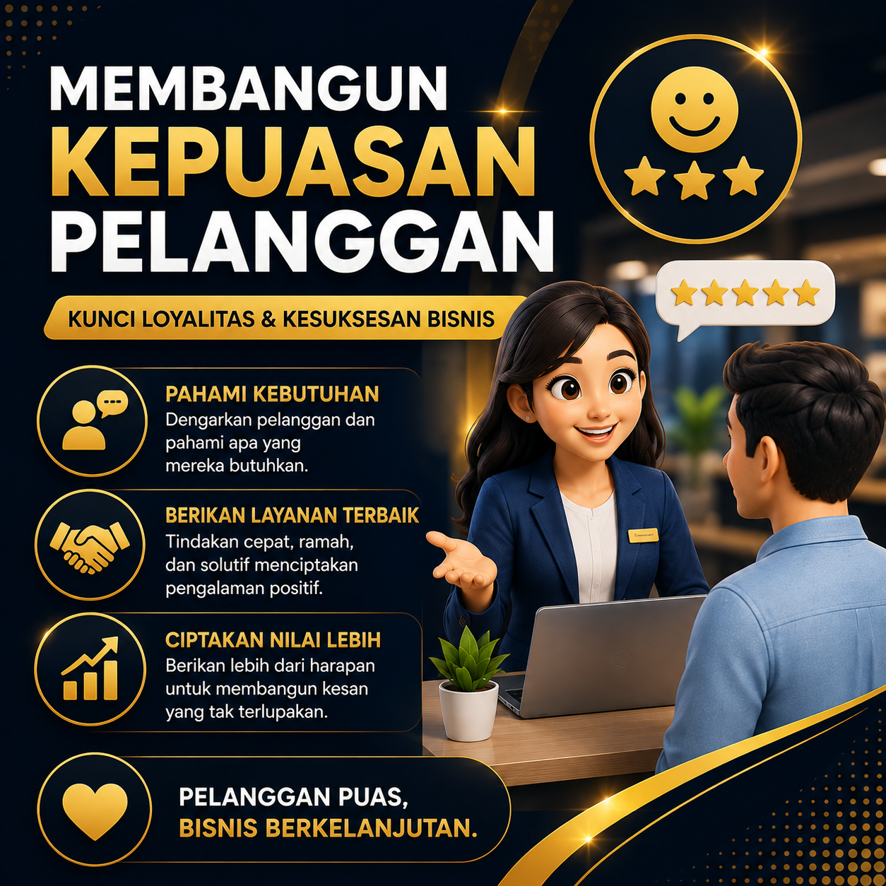 Membangun Kepuasan Pelanggan