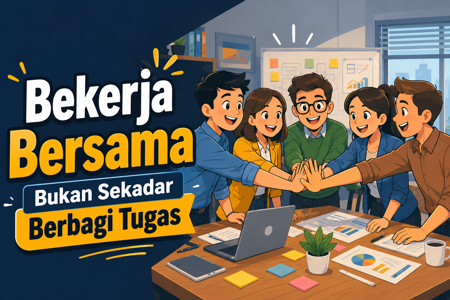 Bekerja Bersama Bukan Sekadar Berbagi Tugas