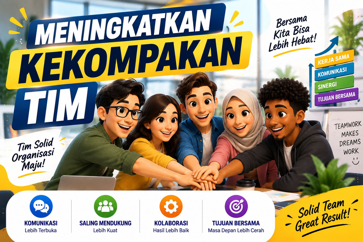 Meningkatkan Kekompakan Tim