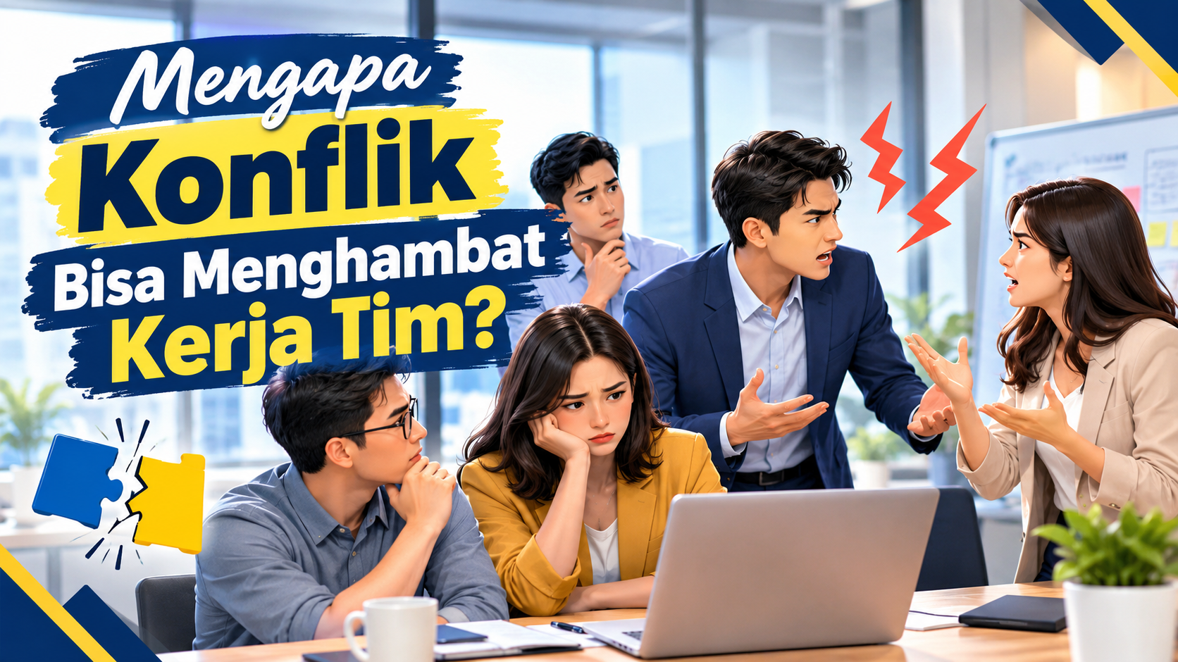 Mengapa Konflik Bisa Menghambat Kerja Tim?