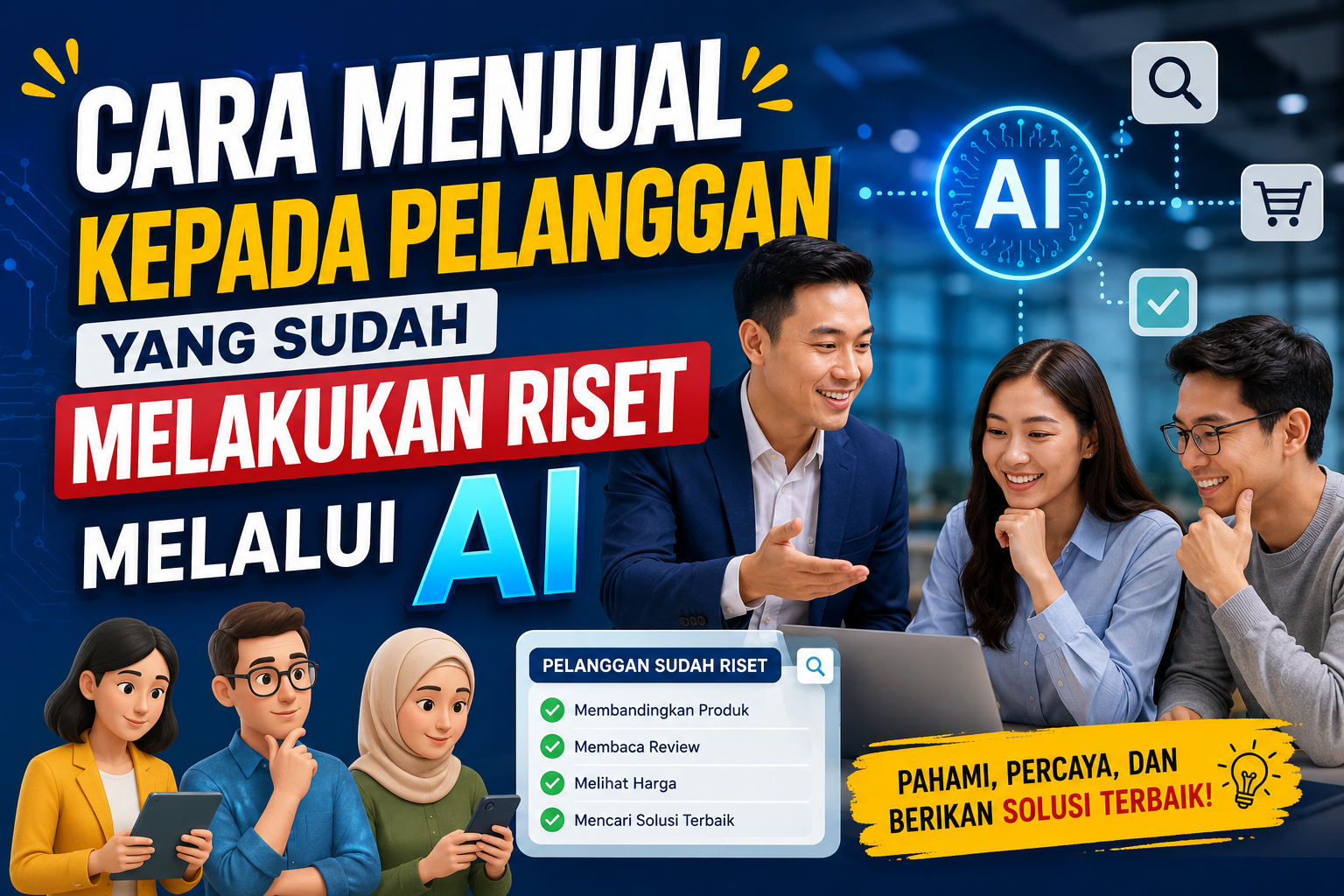 Cara Menjual kepada Pelanggan