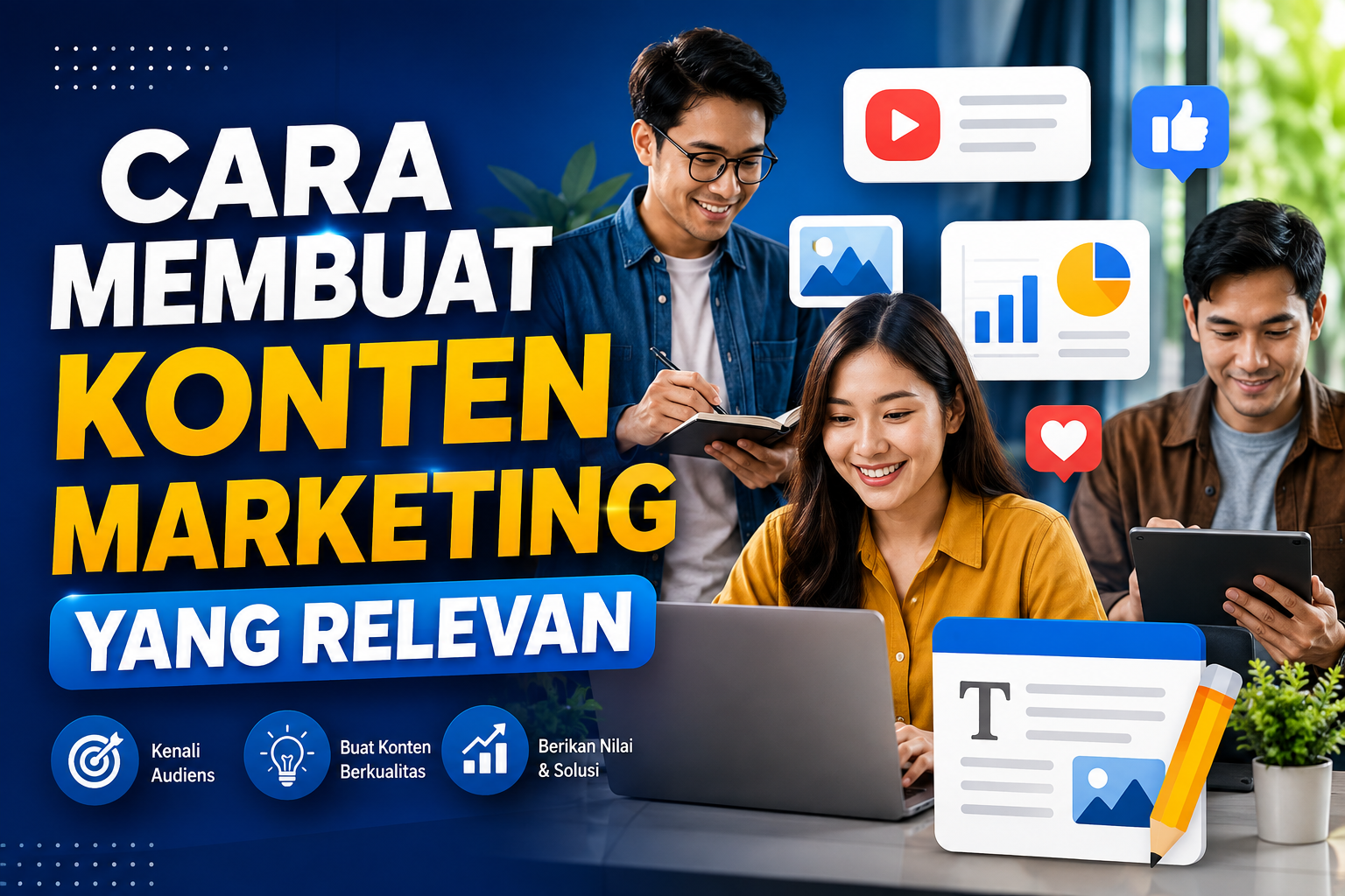 Cara Membuat Konten Marketing yang Relevan