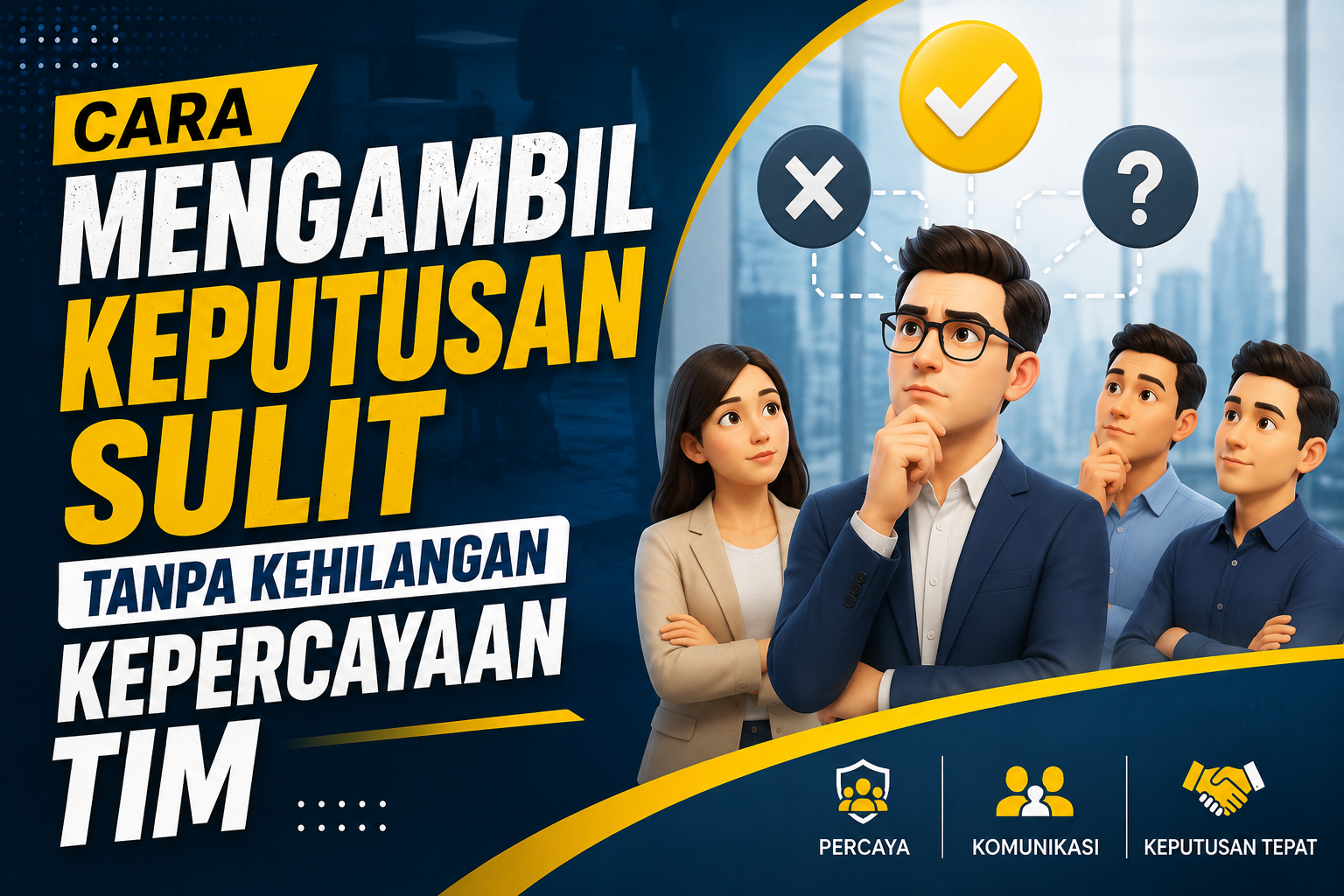 Cara Mengambil Keputusan Sulit