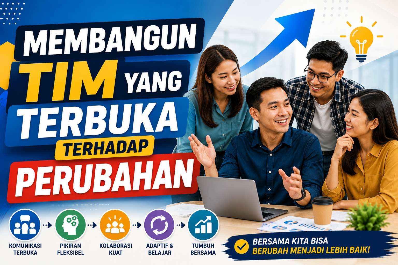 Membangun Tim yang Terbuka terhadap Perubahan