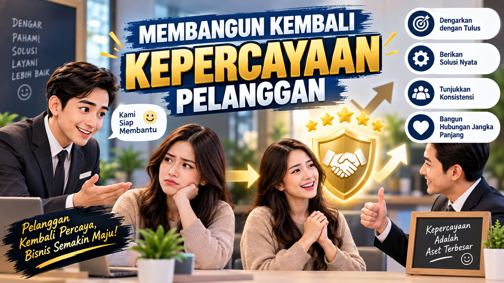 Membangun Kembali Kepercayaan Pelanggan