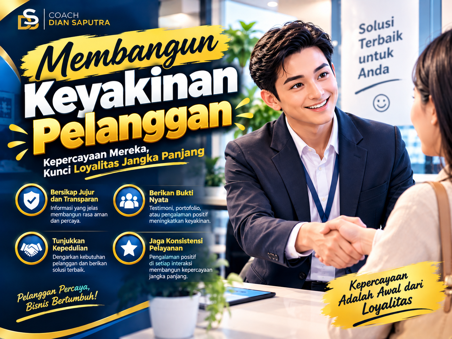 Membangun Keyakinan Pelanggan