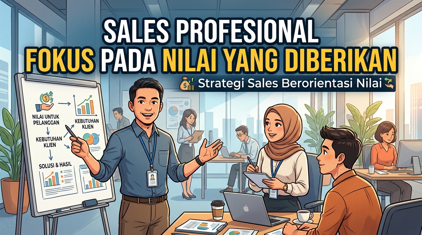 Sales Profesional Fokus pada Nilai
