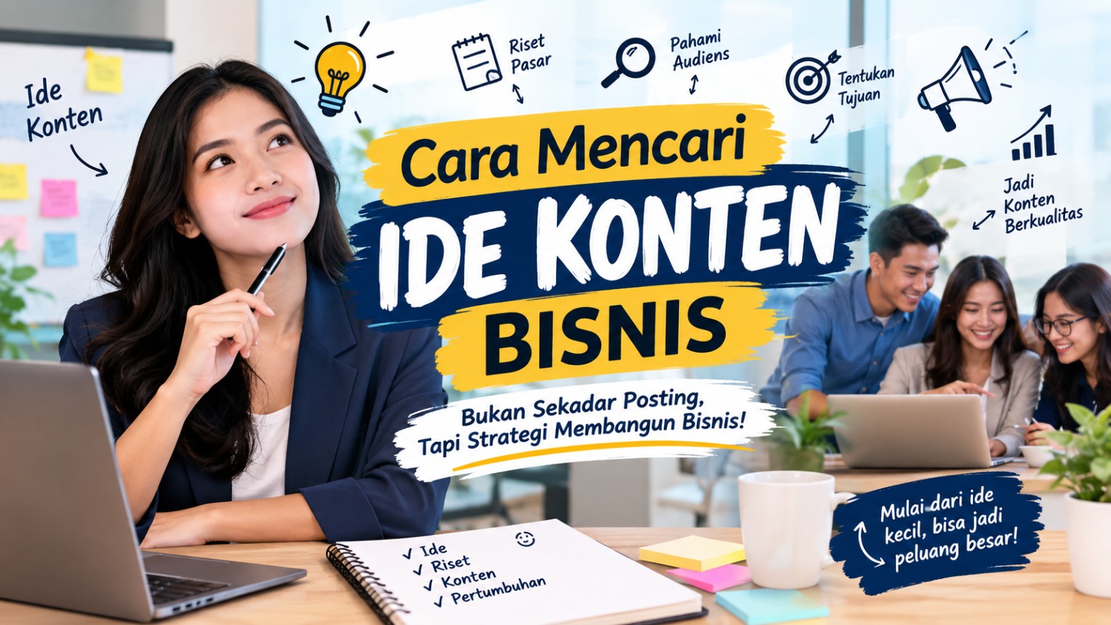 Cara Mencari Ide Konten Bisnis