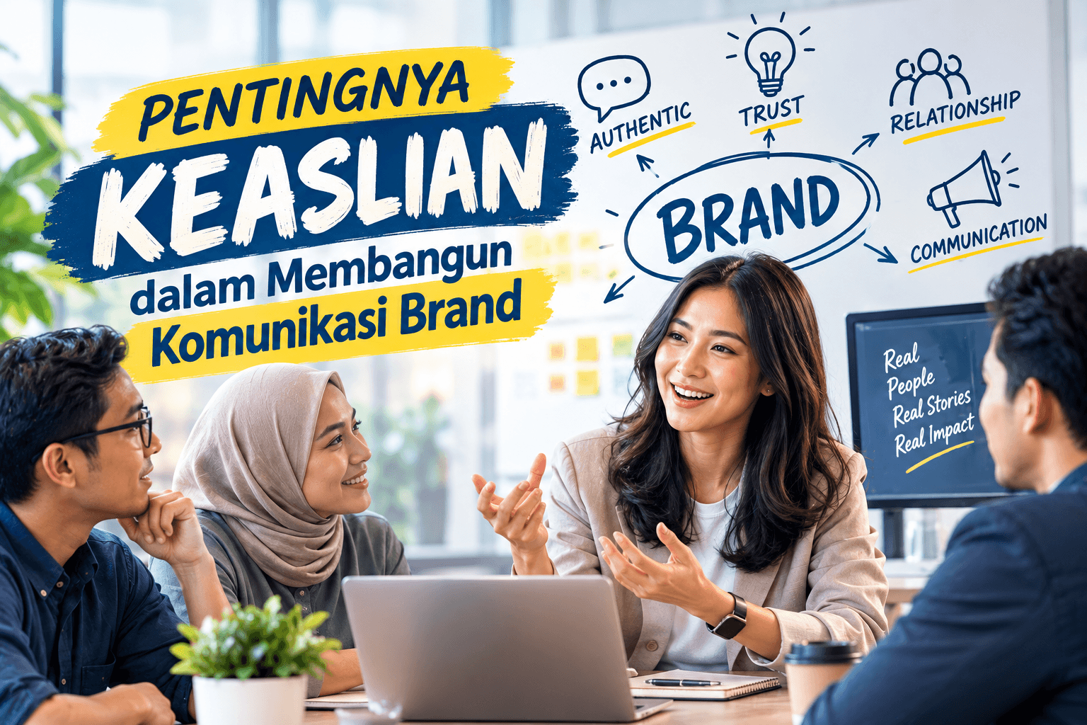 Pentingnya Keaslian dalam Membangun Komunikasi Brand