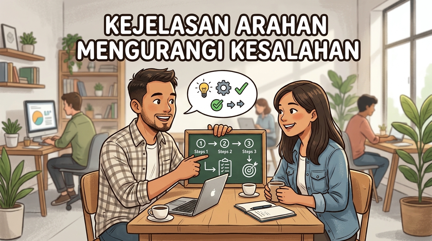 Kejelasan Arahan Mengurangi Kesalahan