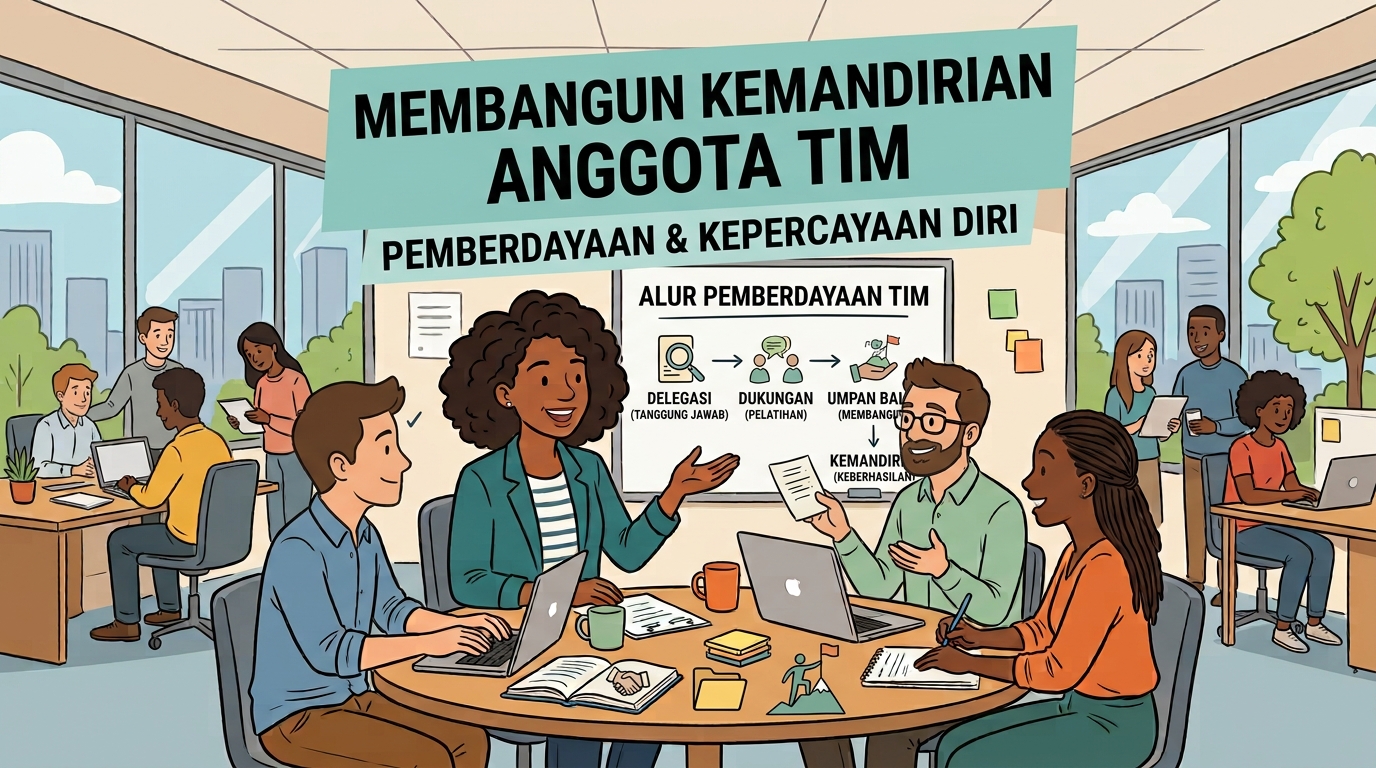 Membangun Kemandirian Anggota Tim
