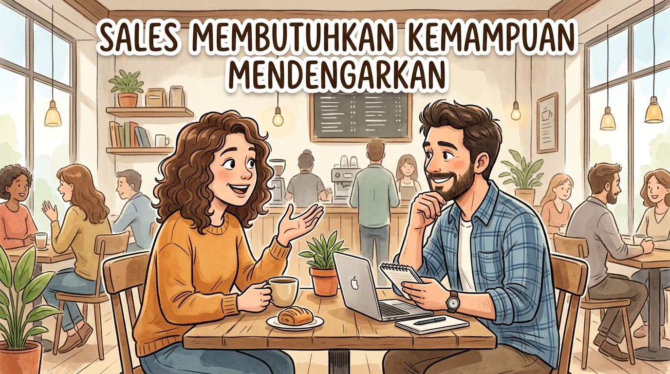 Sales Membutuhkan Kemampuan Mendengarkan