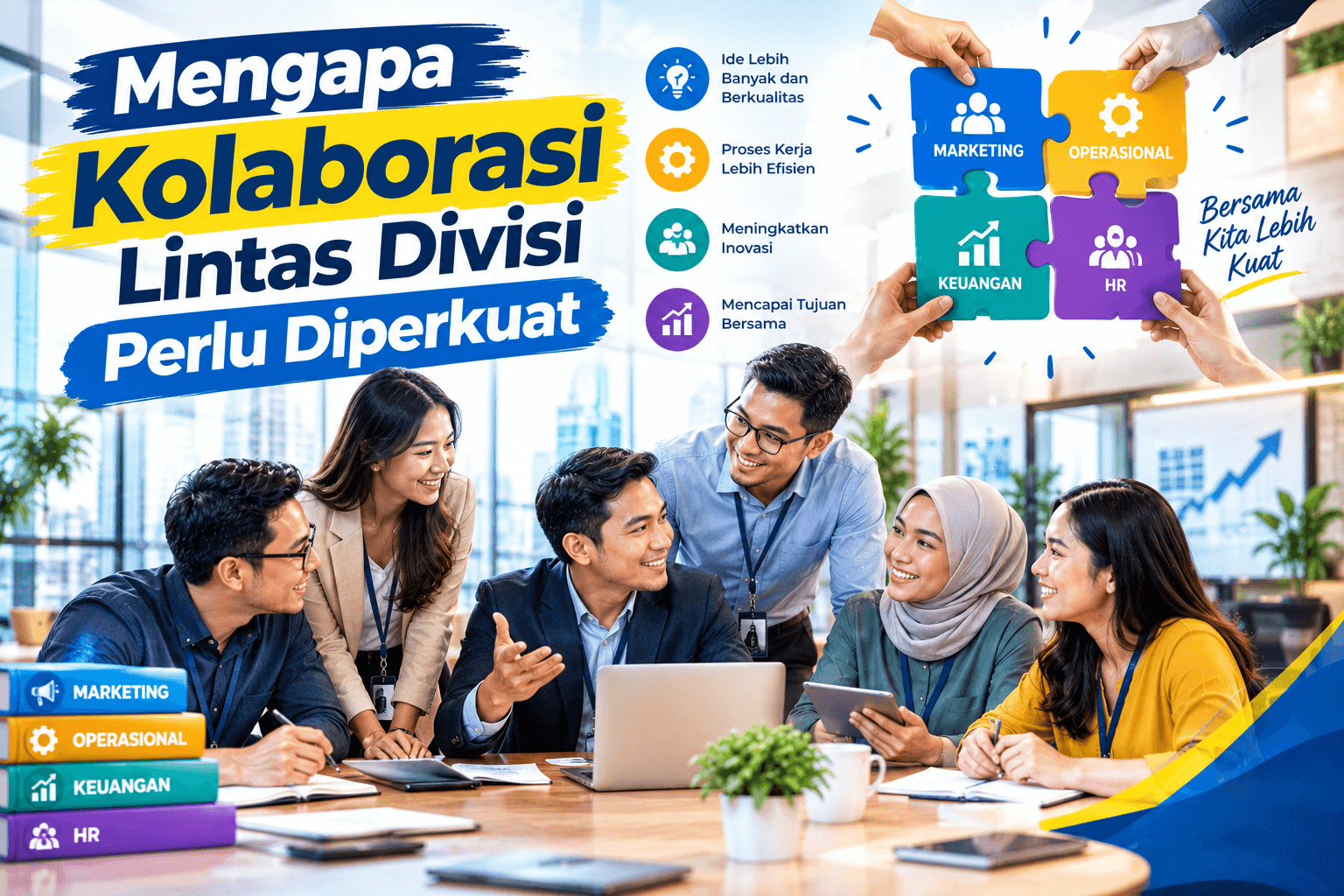 Mengapa Kolaborasi Lintas Divisi Perlu Diperkuat