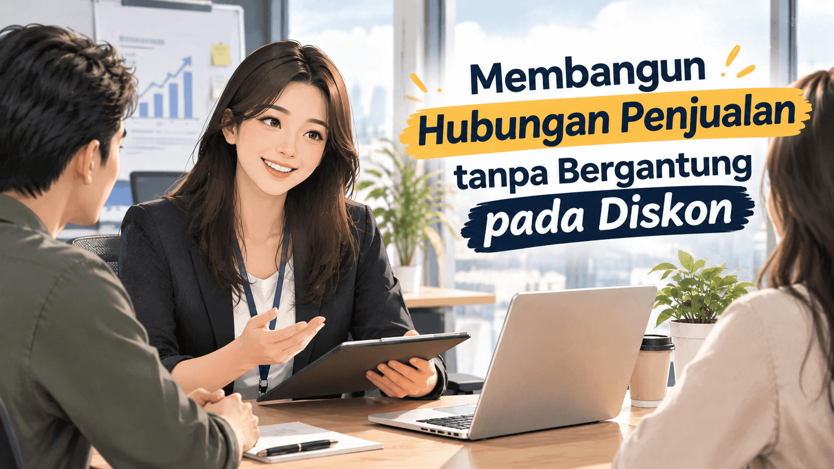 Membangun Hubungan Penjualan tanpa Bergantung pada Diskon