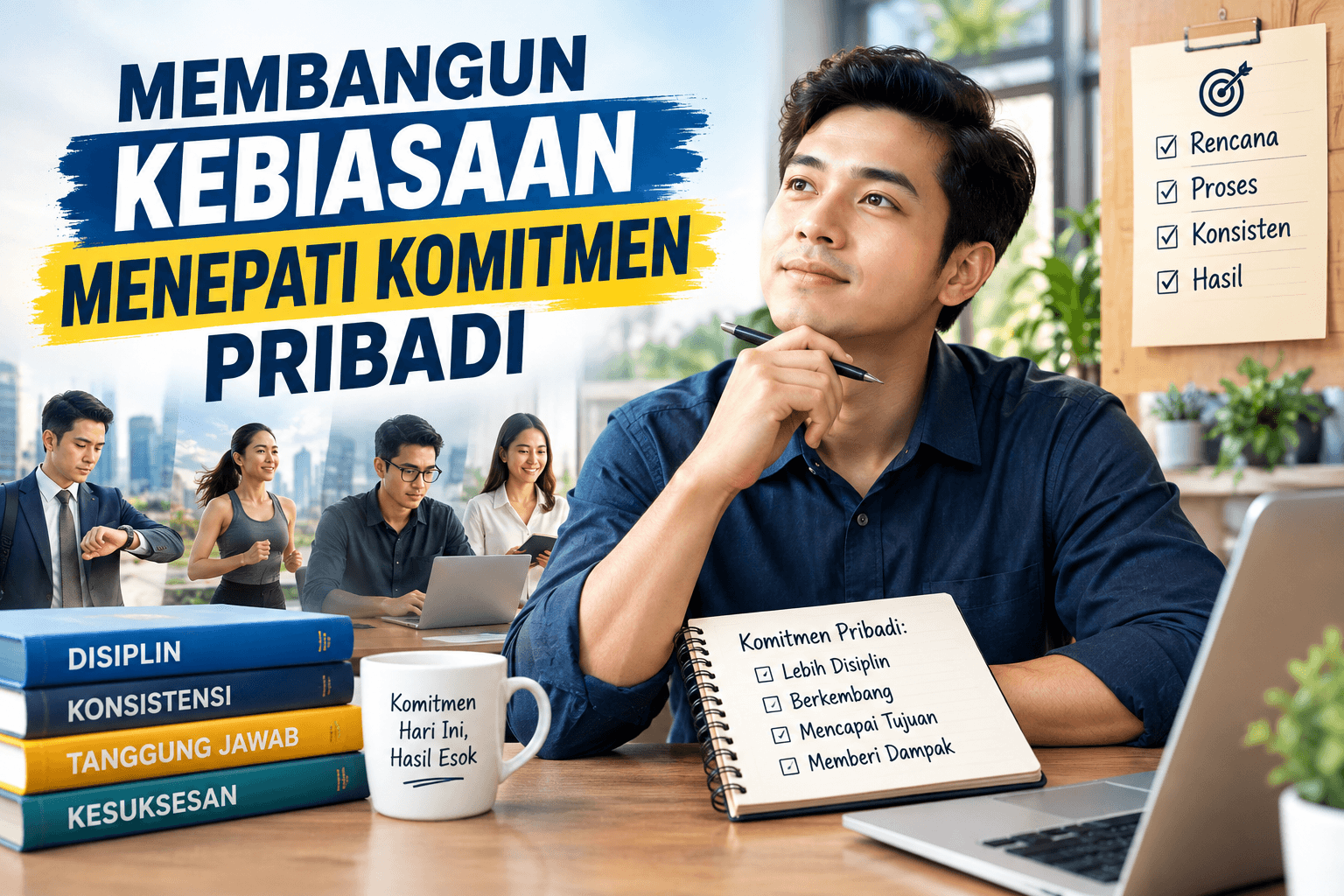 Membangun Kebiasaan Menepati Komitmen Pribadi