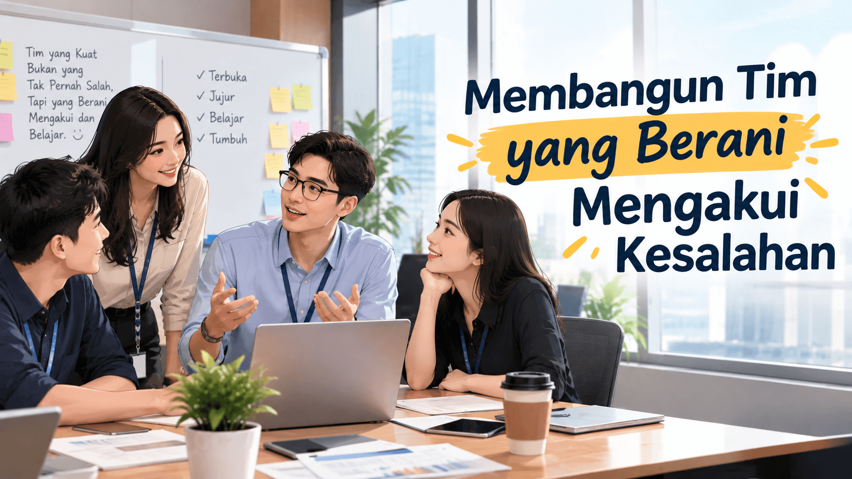 Membangun Tim yang Berani Mengakui Kesalahan
