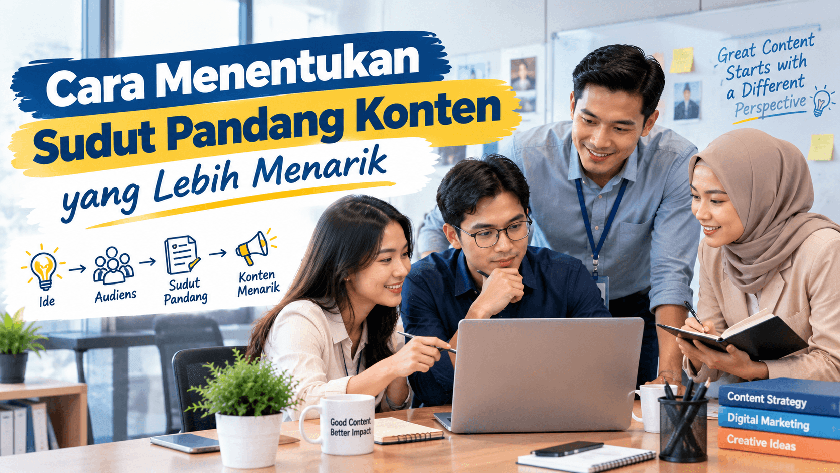 Cara Menentukan Sudut Pandang Konten yang Lebih Menarik