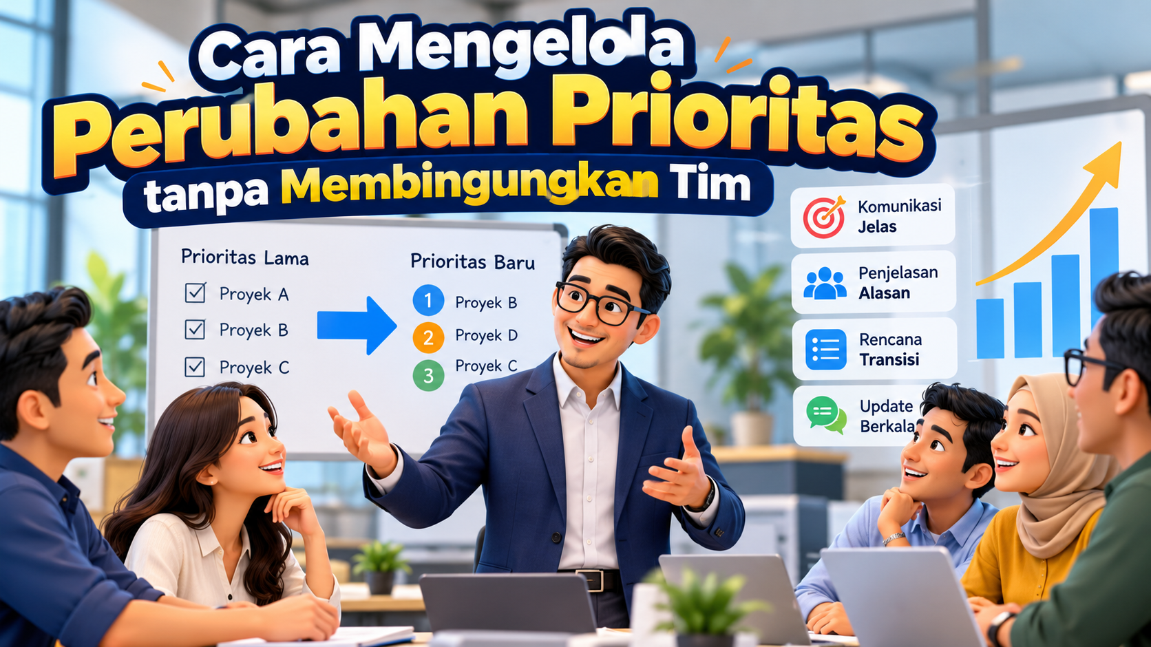 Cara Mengelola Perubahan Prioritas