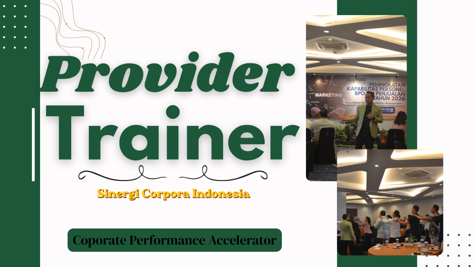 Provider Trainer Mojokerto